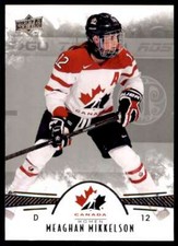 2016-17 UD Team Canada Juniors Meaghan Mikkelson #16