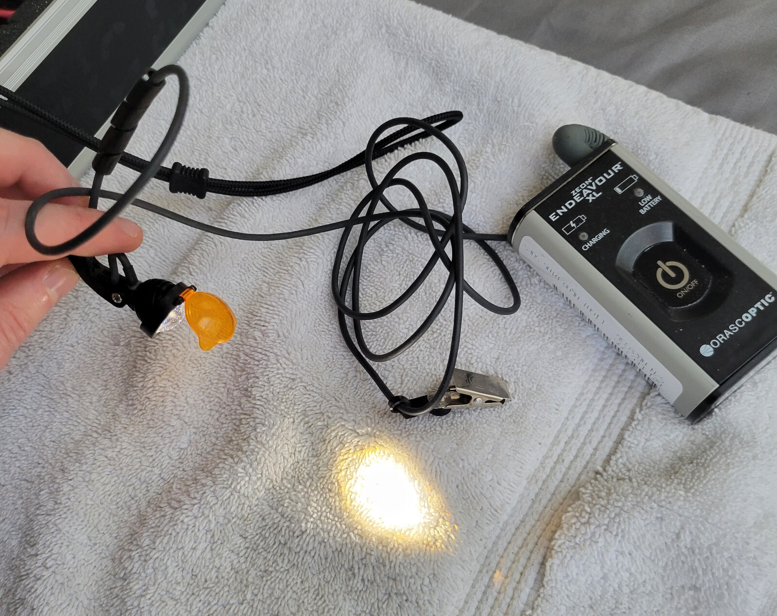 Orascoptic Dental Loupes 2.5x Magnification Rudy Project with Head