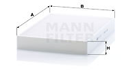 Mann-Filter CU 34 003 Filter, Innenraumluft FÜR Polestar Volvo Volvo Asia
