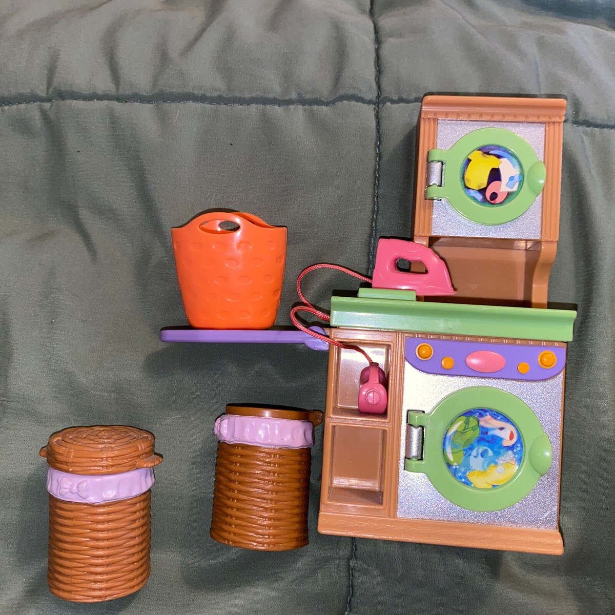 Fisher Price Loving Family Dollhouse Kitchen Furniture and Laundry