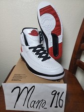sz. 7 GS 2022 Nike Air Jordan 2 Retro OG Chicago DX2591-106 Refurbished