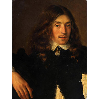 Gerbrand Ban Portrait Of A Young Man Gemälde riesiges Wandbild Poster Druck