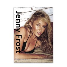 Sexy Jenny Frost Full Photo calendar 2027/8 personalised Choose Start