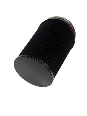 6 inch inlet TRUCK air filter cone Air Intake - black filter/Black top, US