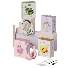 Pooh Dino Toy Story Wireless Bluetooth Headphones Over-Ear Kids Headset Gift Box