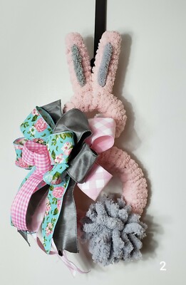 Bunny Wreath, Easter Wreath, Spring Wreath, Holiday Wreath, Custom Wreath, Bunny