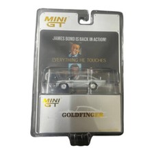 Mini GT Aston Martin Db5 1964 007 James Bond Goldfinger Missione Goldfinger With Weapons Included Poster 007 English Language 1:64 MGT00900-007E