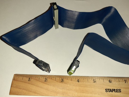 NEW BLUE Ultra 100/133 (80-Conductor) IDE/ATA Cable 18 Inches Length PC USA SHIP - Picture 2 of 9