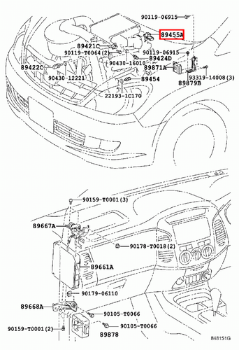 Genuine Hilux KUN26 KUN25 KUN16 KUN15 KUN135 2KD 1KD EGR Valve Position Sensor - Picture 16 of 20