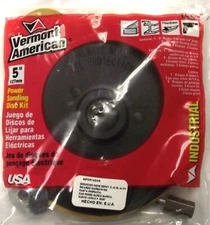 Vermont American 16980 5" Industrial Sanding Kit KS-50 9 Discs USA