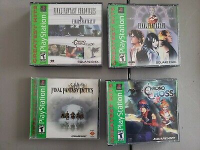 Final Fantasy Video Game Bundle Playstation 1 4 Game Lot 5026555190091 Ebay