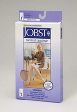 Jobst Opaque Open Toe Thigh Highs 30-40 mmHg 115550 NATURAL LARGE