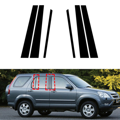 Window Pillar Posts Trim Cover Door Sticker Fit For Honda CR-V CRV 2002-2006 - Picture 1 of 12