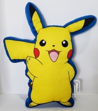 Pokemon 15  PIKACHU Plush Soft Pillow Thumbs Up Northwest Yellow Blue