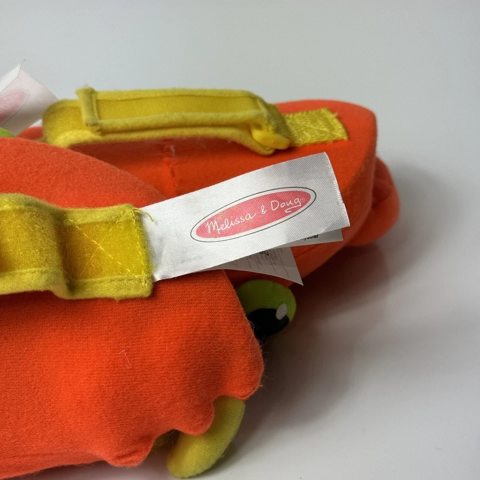 Melissa & Doug Clicker Cangrejo Lanzamiento y Agarre Juego Verano Playa Juguete Paletas Foto 3 de 3