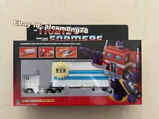 Transform G1 Optimus prime White Complete action figure MISB Gift