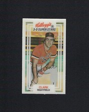 1983 Kelloggs #48 JACK CLARK Giants NO CRACKS oddball Kellogg's