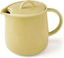 Forlife 620-LMC D‚ÄôAnjou Teapot with Basket Infuser, 20 oz, Limoncello