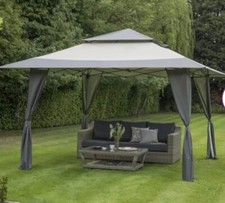Beautiful Outdoor Gazebo (Grey) (Brand New).