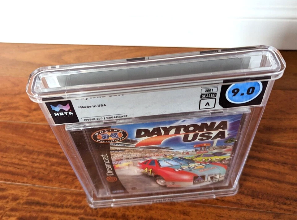NEW ✹ Daytona USA ✹ SEGA DREAMCAST ✹ WATA 9.0 A GRADED VIDEO GAME ✹ CGC VGA - Image 4 of 4