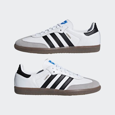 Adidas Samba OG White, B75806. Youths/Womens UK Sizes 5, 5.5, 6