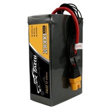 Tattu 44.4V 30C 12S 10000mAh Lipo Battery Pack With AS150U Plug For UAV Drone US
