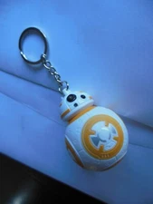 Star Wars * BB - 8 ** ( LED /  Sound  3 - D  )  *Keychain *Free  Shipping