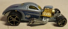 Rare Hot Wheels 1/4 Mile Coupe Blue Rare Colors HW Mystery Models 56360 Toy Car