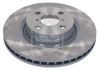 2X Febi Bilstein Bremsscheibe 108540 FüR Toyota Yaris NLP130_ NLP130 D4D NSP131_