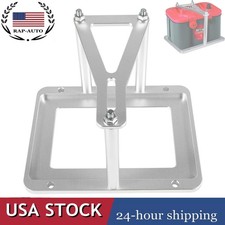Universal Billet Battery Tray Hold Down Trunk Relocation Box For Optima 34 3478
