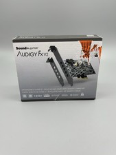 Creative Sound Blaster Audigy Fx V2 Upgradable Hi-res PCI-e Sound Card with 5.1