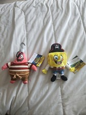 SpongeBob Movie Search for SquarePants Bikini Bottom Glow Pals 6" Both Included