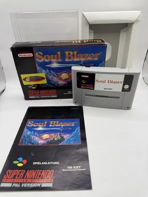 Soul Blazer   PAL Super Nintendo - SNES - CIB -  SNSP-SO-NOE/SFRG - Selten