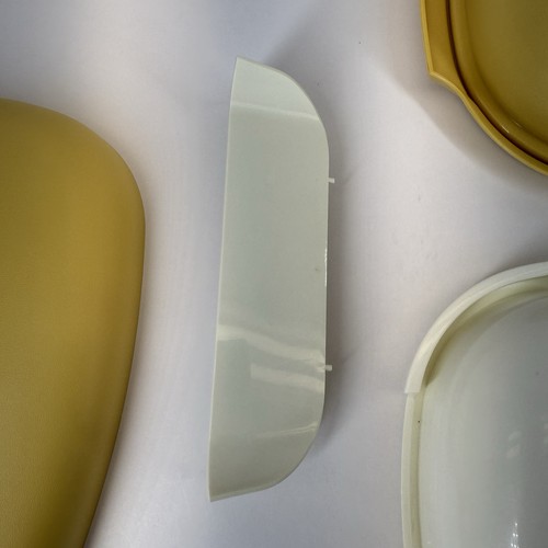 Tupperware Mikrowelle Gemüse Dampfgarer 4 Stück Ernte Gold Vintage - Bild 10 von 16