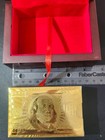 GOLD Playing Cards in 999.9 Gold Foil Plating Nice Wood Velvet Lined Box — photo 6