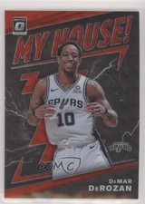 2019-20 Panini Donruss Optic My House! Red Wave Prizm DeMar DeRozan #3 05dt