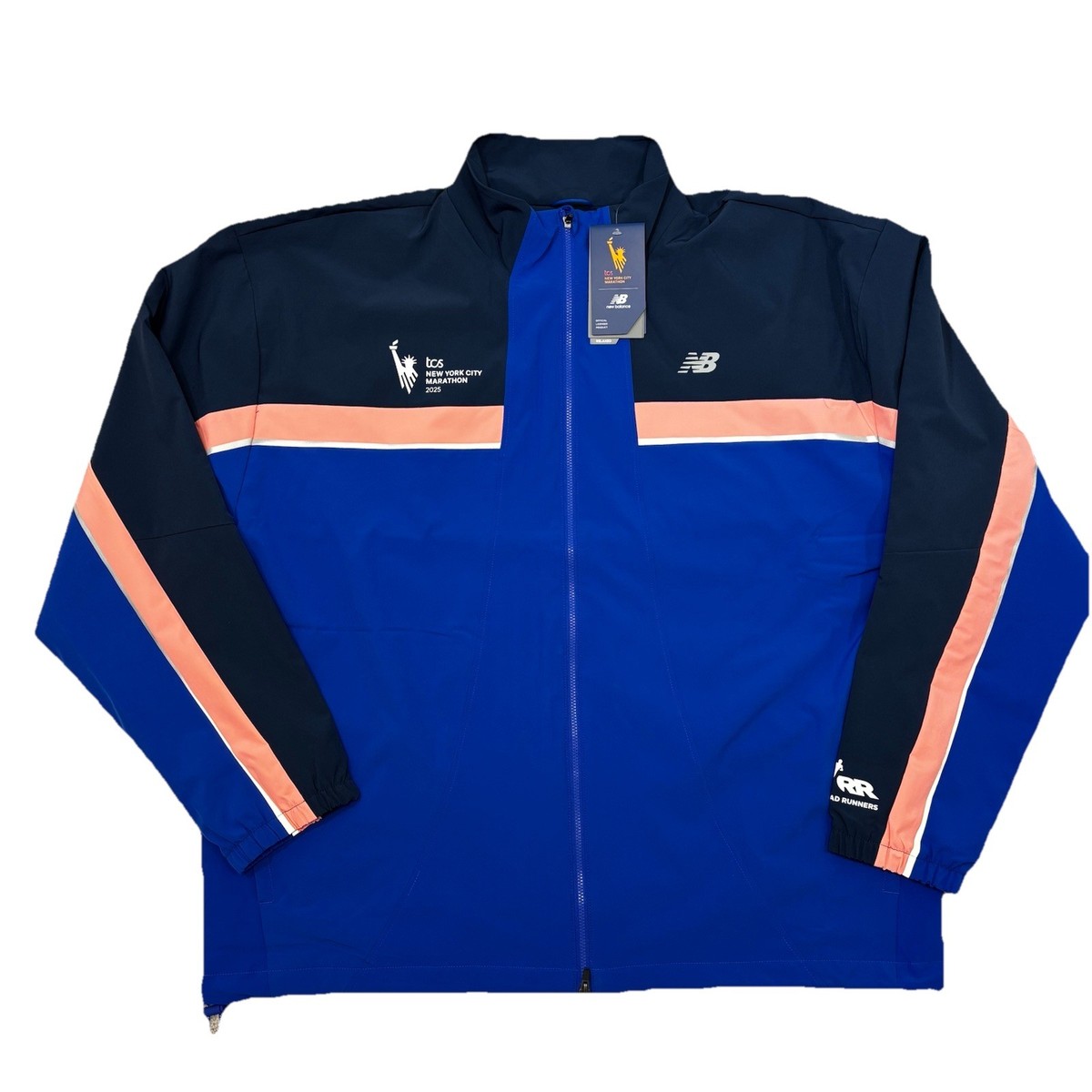 Mens New Balance NYC Marathon 2025 Reflective Stretch Woven Jacket
