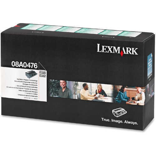 Cartouche Lexmark 08A0476 noire pour éviter les traces sur Lexmark E320