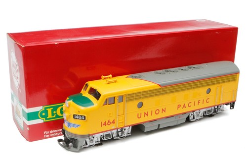 LGB amerik. Diesellok ”1464 UP” 23570, Spur G, elektr., gelb/grau | Condition: Gebraucht