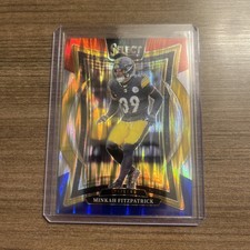 2024 Panini Select - Concourse Minkah Fitzpatrick #84 Red & Blue Prizm Shock