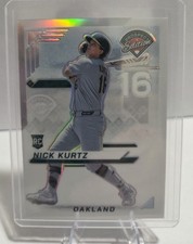 Panini 2025 Prospect Edition Nick Kurtz Rookie Prizm #50 Oakland Athletics