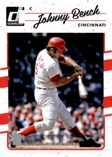 2017 Panini Donruss - Johnny Bench #182