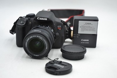 Canon EOS Rebel T5i 18MP DSLR Camera 18-55mm f3.5-5.6 IS II (195 Shutter Count)