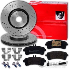 brembo BREMSSCHEIBEN 360mm + BEL&Auml;GE HINTEN f&uuml;r MERCEDES S-KLASSE W222 A217 C217