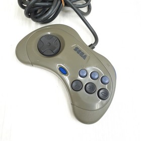 SEGA SATURN CONSOLE JAPAN GRAY Bundle with 2 Controllers 8 Games &Memory tested