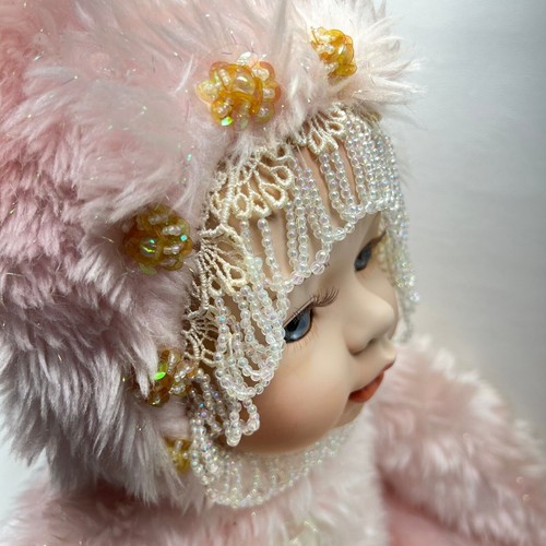 Tradizioni Neve Baby Pearl Bear Bambola Seymour Mann 17" - Foto 14 di 22