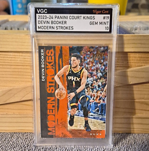 Panini 2023-24 Court Kings Modern Strokes Devin Booker #19 Insert Suns