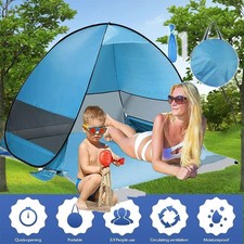 Pop Up Beach Tent Sun Shade Shelter Outdoor Camping Fishing Canopy Portable US