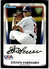 2011 Bowman Draft Picks & Prospects #BDPP98 Steven Farinaro Prospects MLB