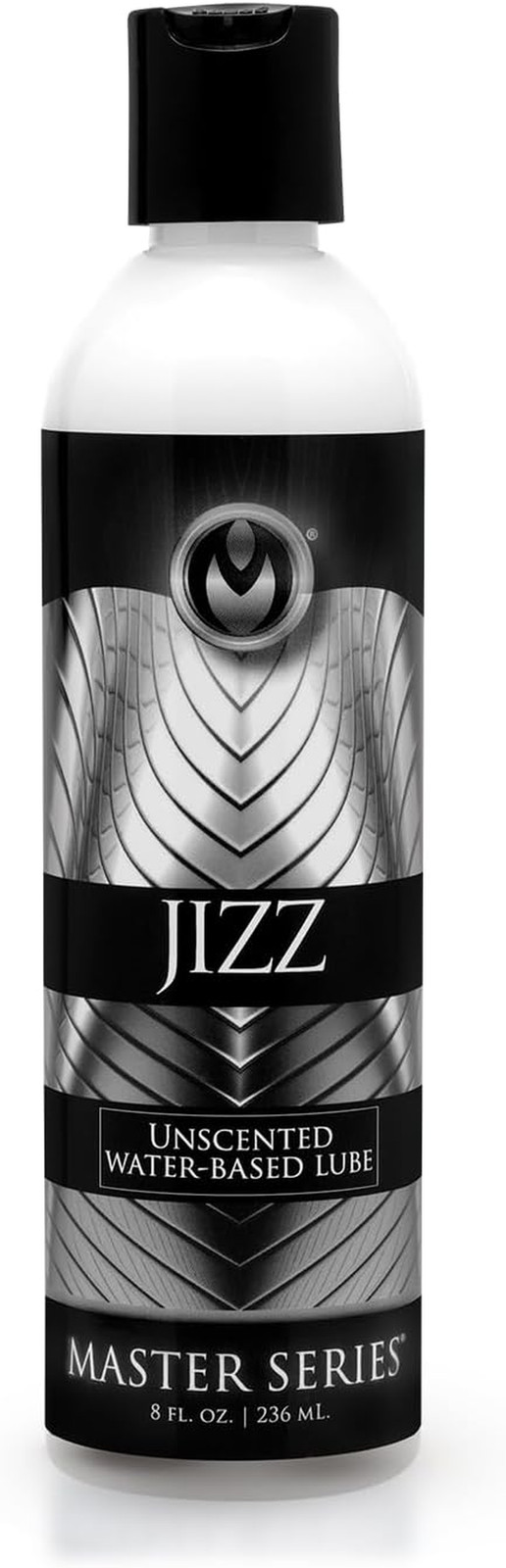 Creamy White Unscented Water-Based Body Glide 8Oz for Men, Women & Couples, N...